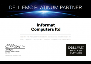 DELL EMC PLATINUM PARTNER